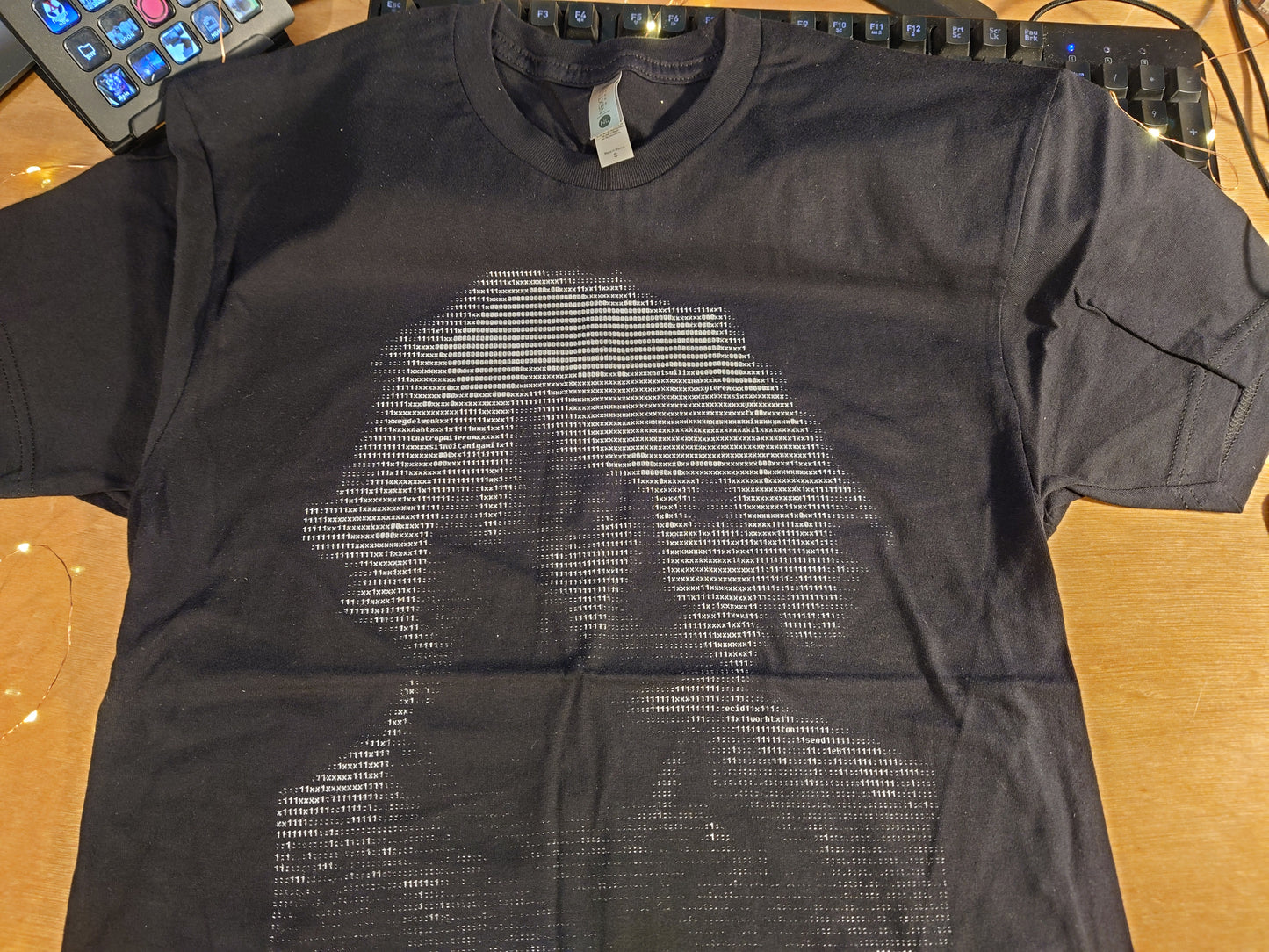 Albert Einstein ASCII Art T-Shirt