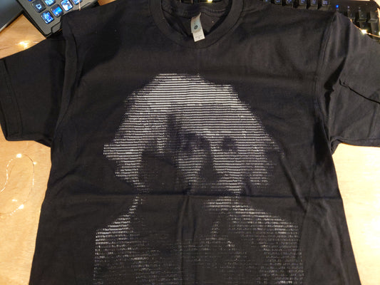 Albert Einstein ASCII Art T-Shirt