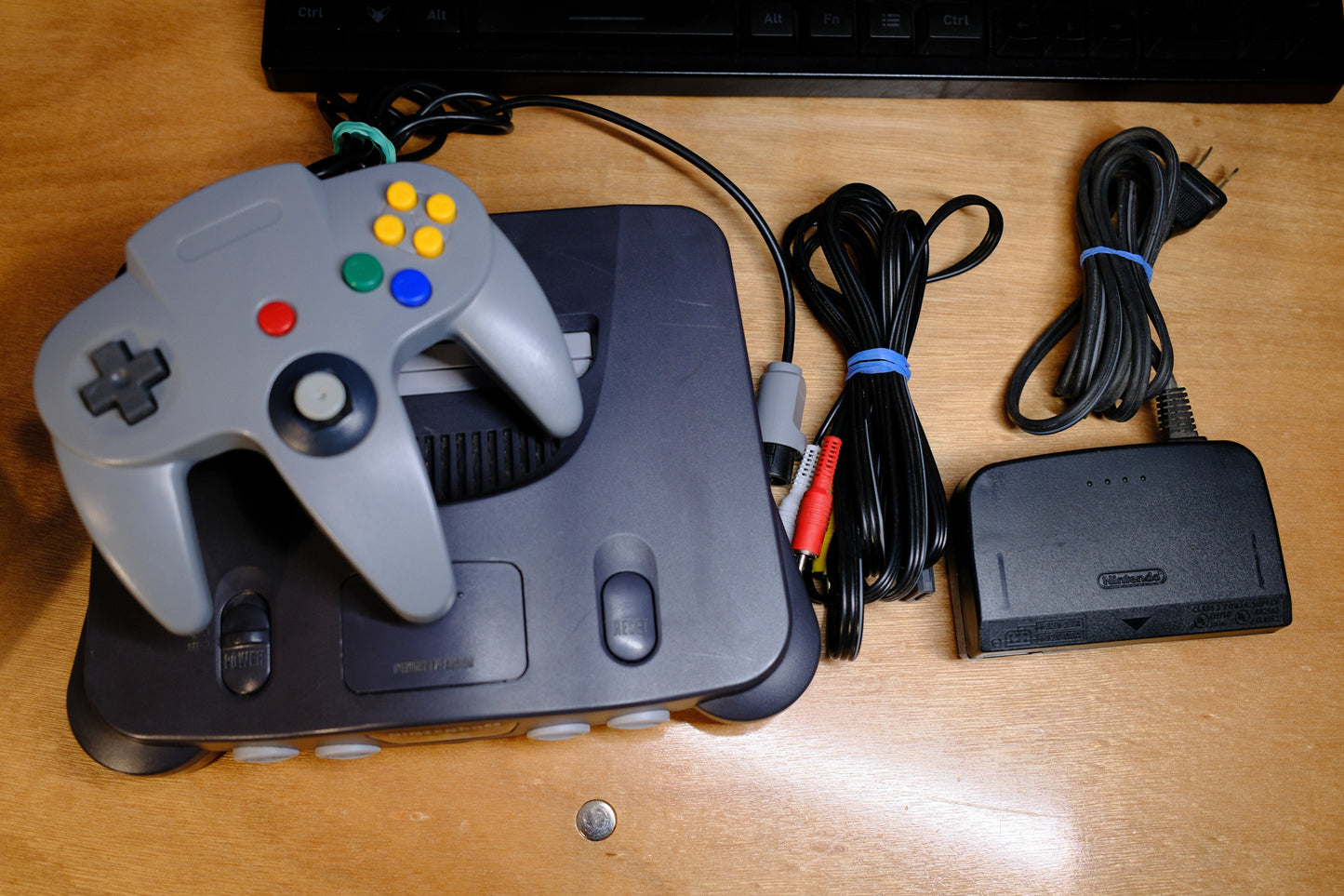 Nintendo 64 Console and Controller