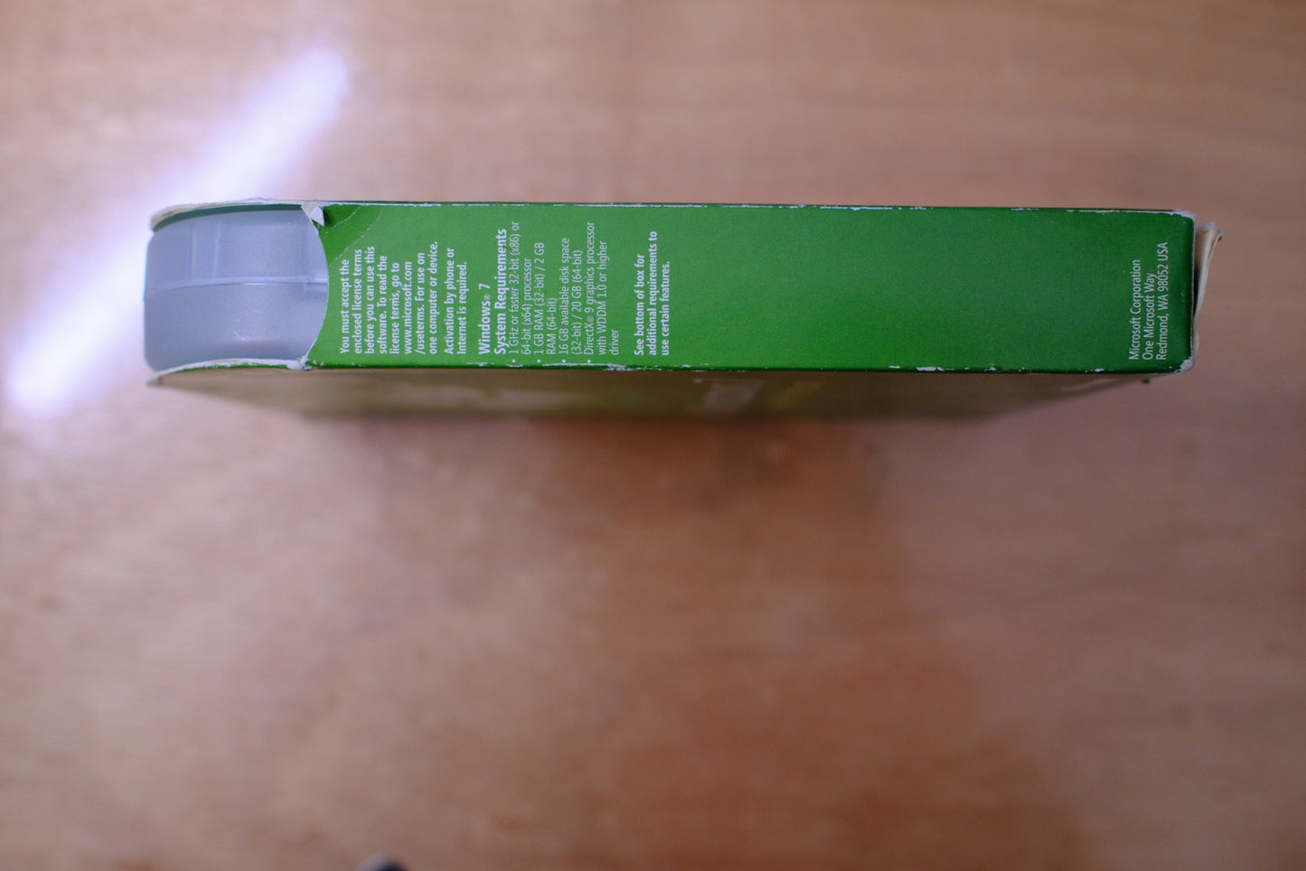 Microsoft Windows 7 Home Retail Box