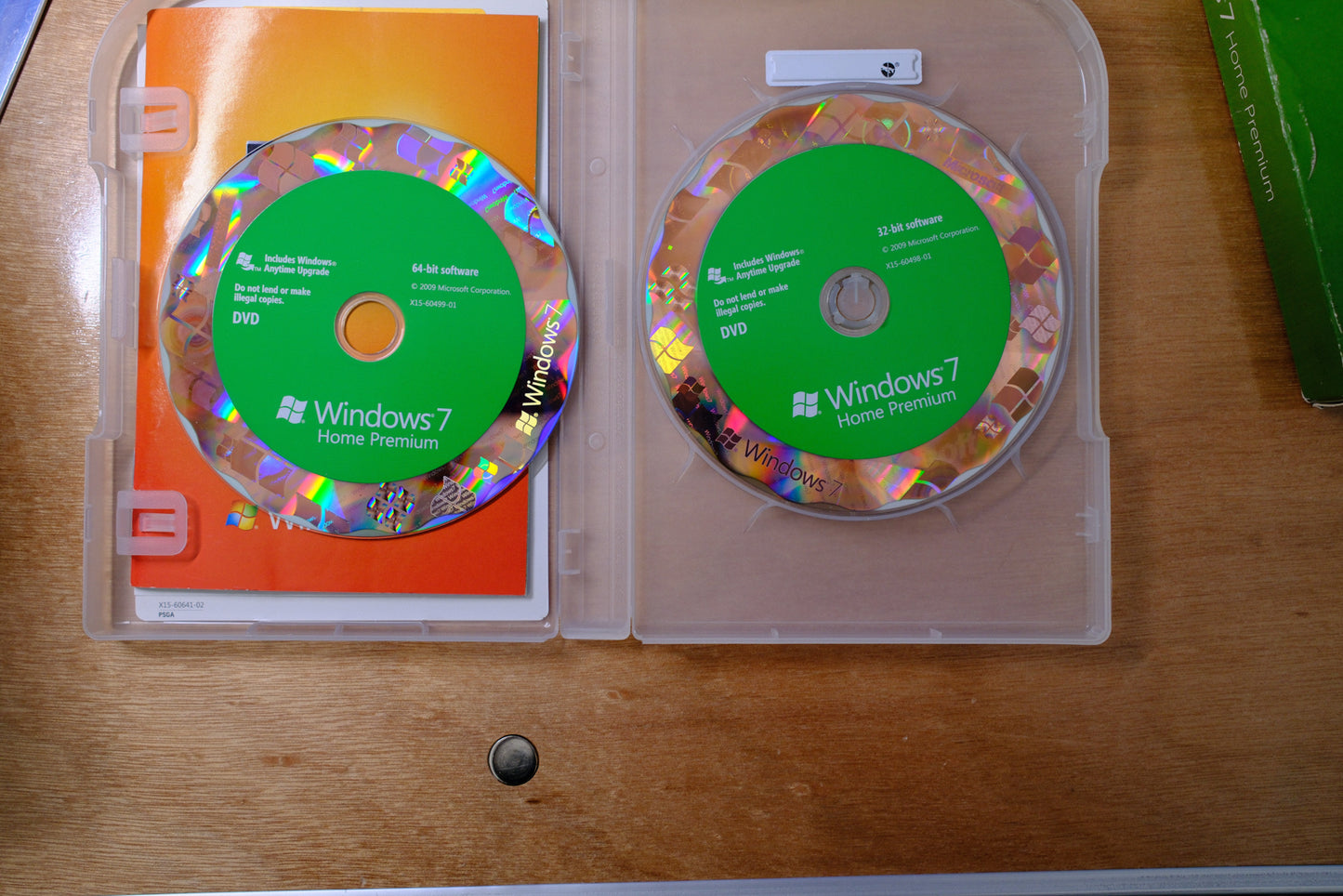 Microsoft Windows 7 Home Retail Box