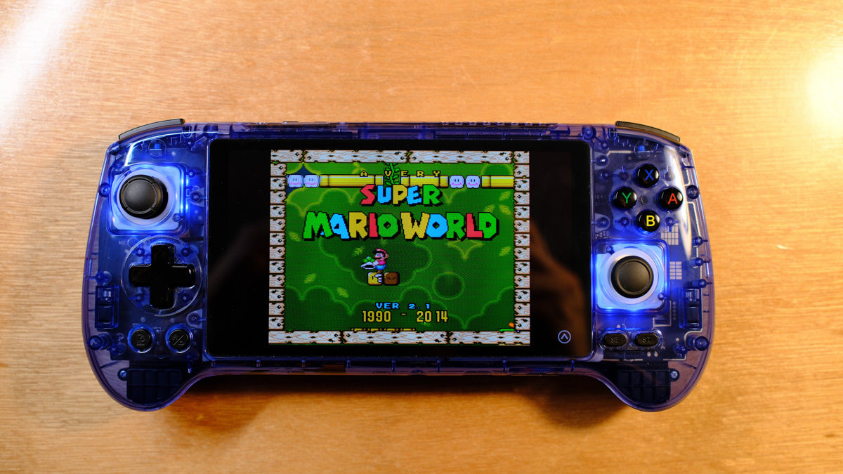 Modded Anbernic RG556 Android Emulation Console - Blue