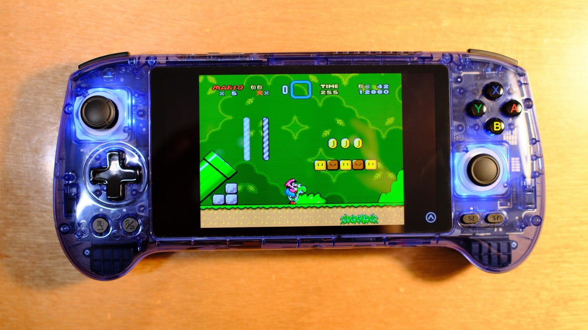 Modded Anbernic RG556 Android Emulation Console - Blue
