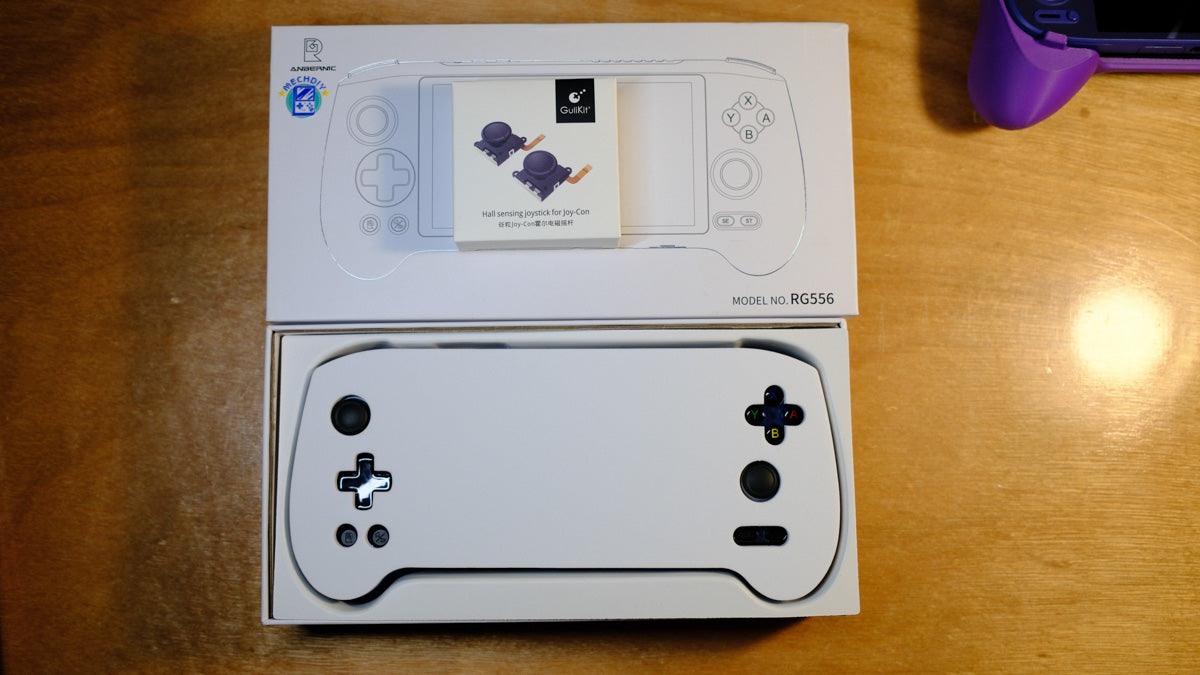 Modded Anbernic RG556 Android Emulation Console - Blue