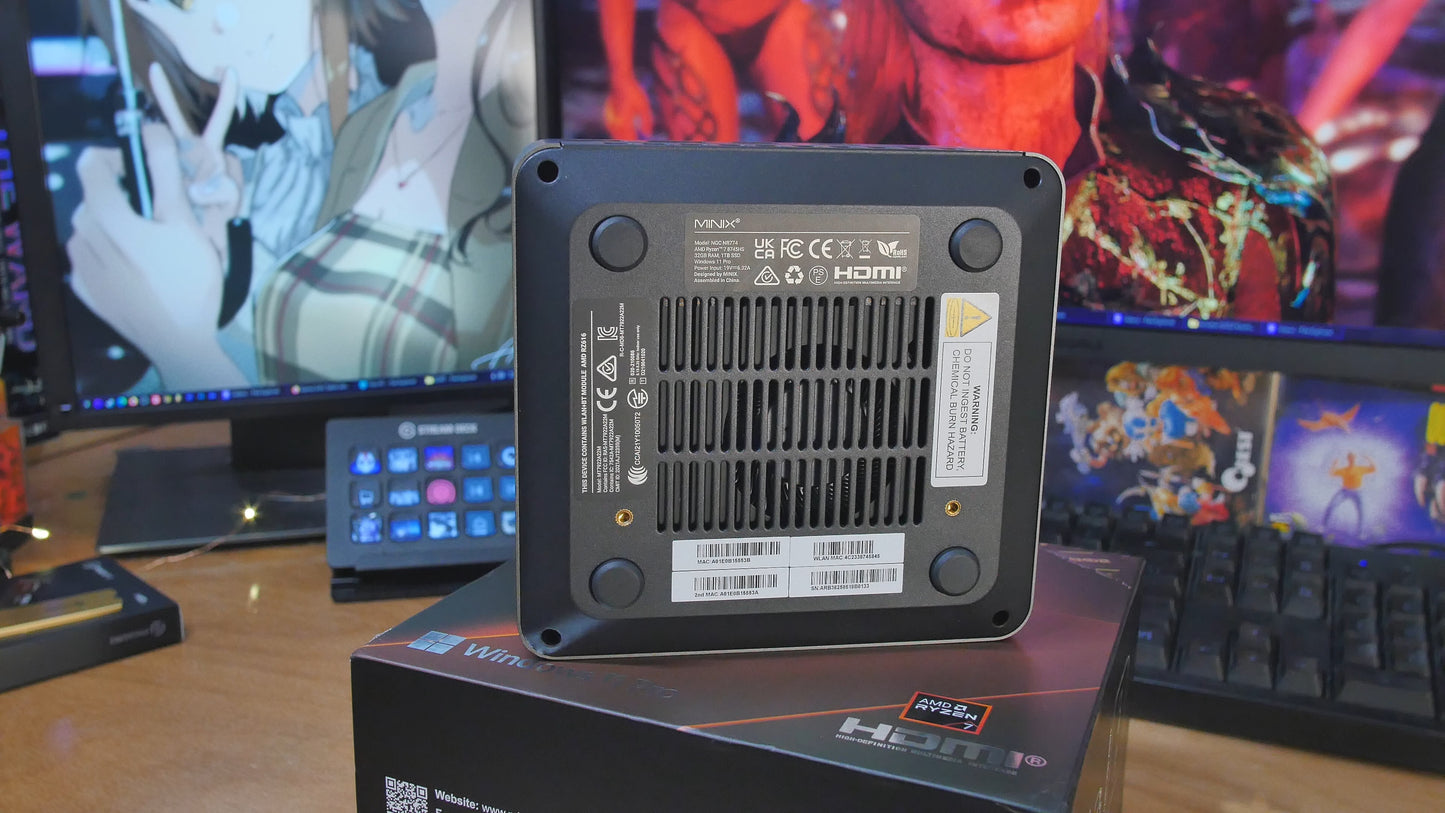 AMD Ryzen 7 8745HS Mini PC - Minix NR774