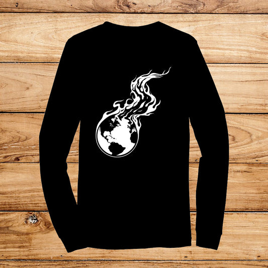 Burning Earth Long Sleeve T-Shirt