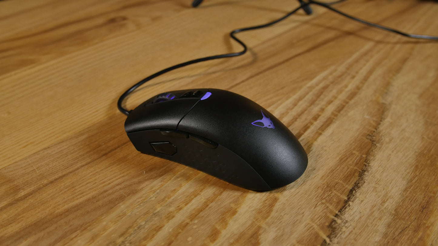 Fenek Standard Issue Mouse | 3310 Infrared Sensor - Matte Black
