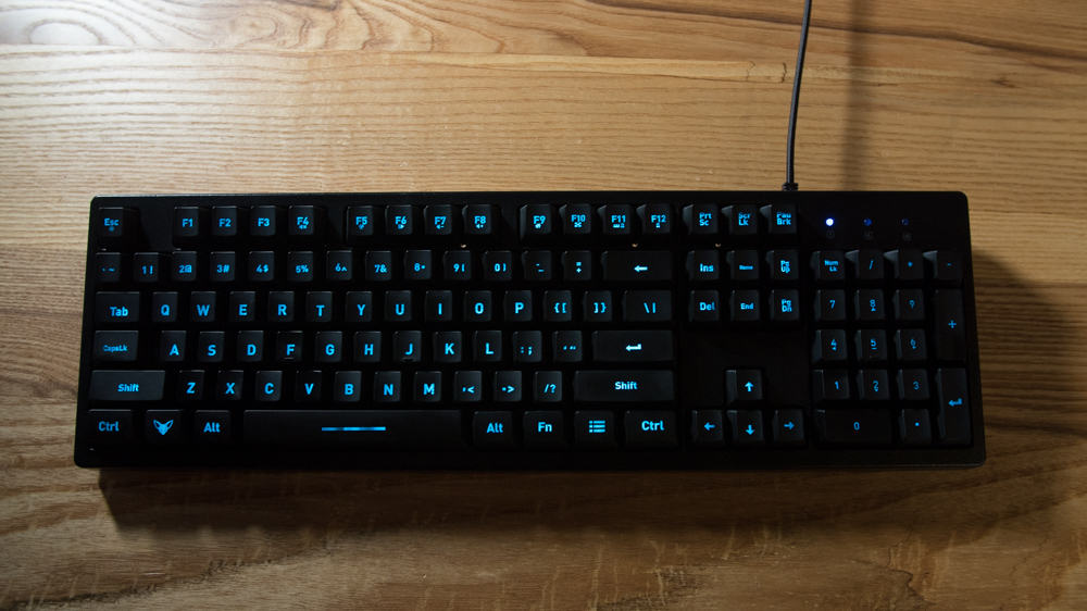 Mother Membrane | Water-Resistant, 7 Color LED, Gaming Keyboard