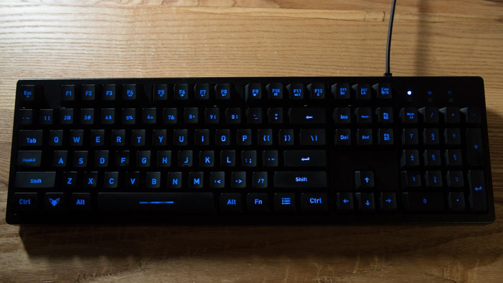 Mother Membrane | Water-Resistant, 7 Color LED, Gaming Keyboard