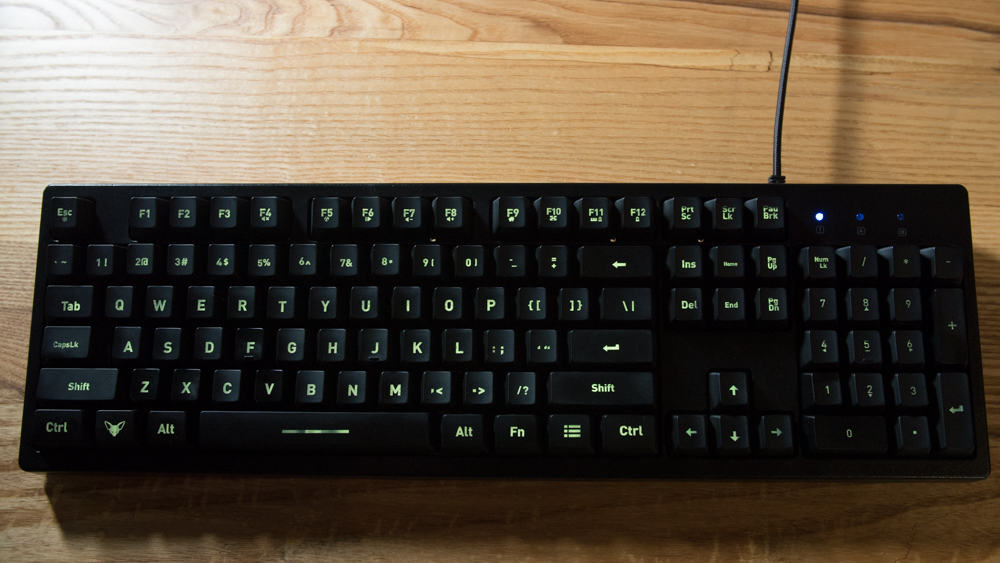 Mother Membrane | Water-Resistant, 7 Color LED, Gaming Keyboard