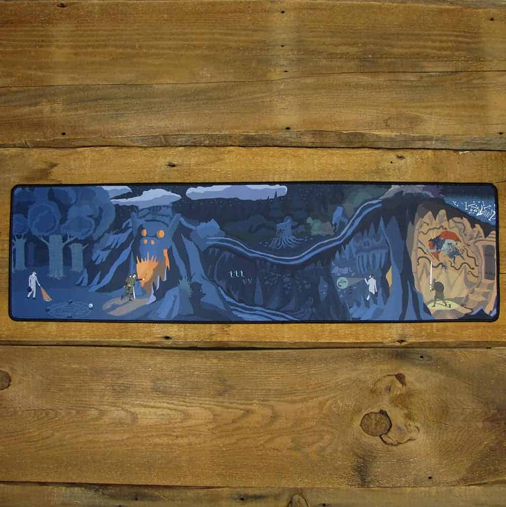 Zweihänder Nitheren Mousepad or Desk Mat