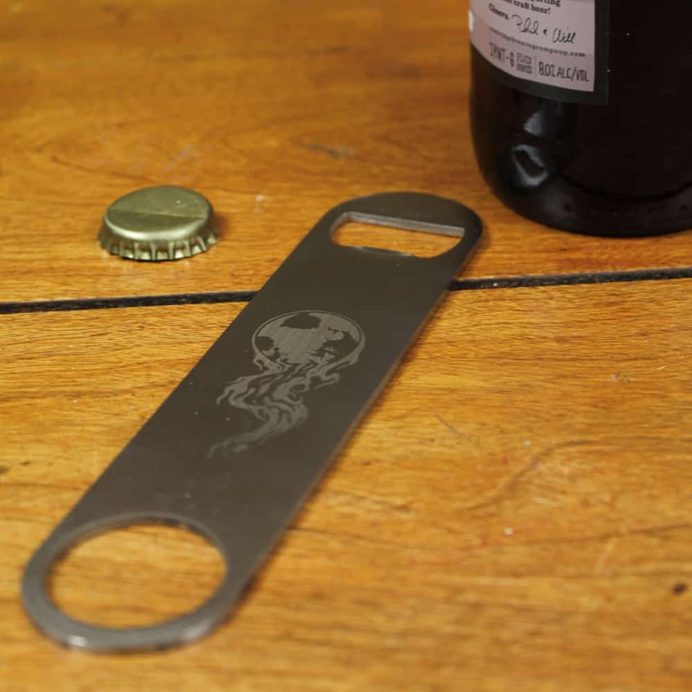 Burning Earth Bottle Opener