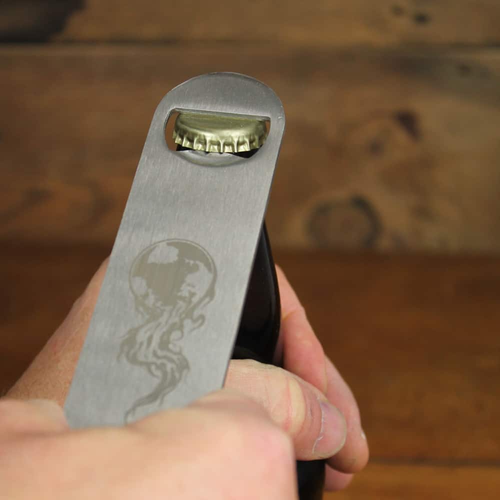 Burning Earth Bottle Opener