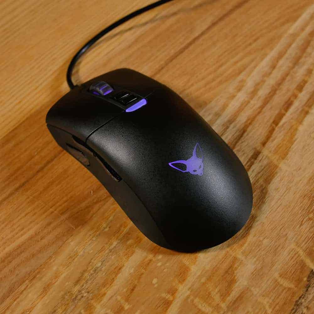 Fenek Standard Issue Mouse | 3310 Infrared Sensor - Matte Black