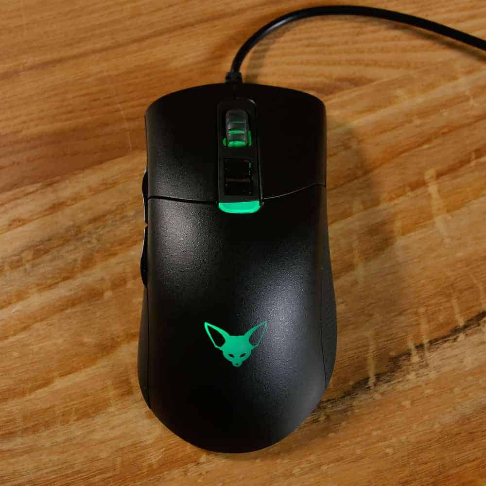 Fenek Standard Issue Mouse | 3310 Infrared Sensor - Matte Black