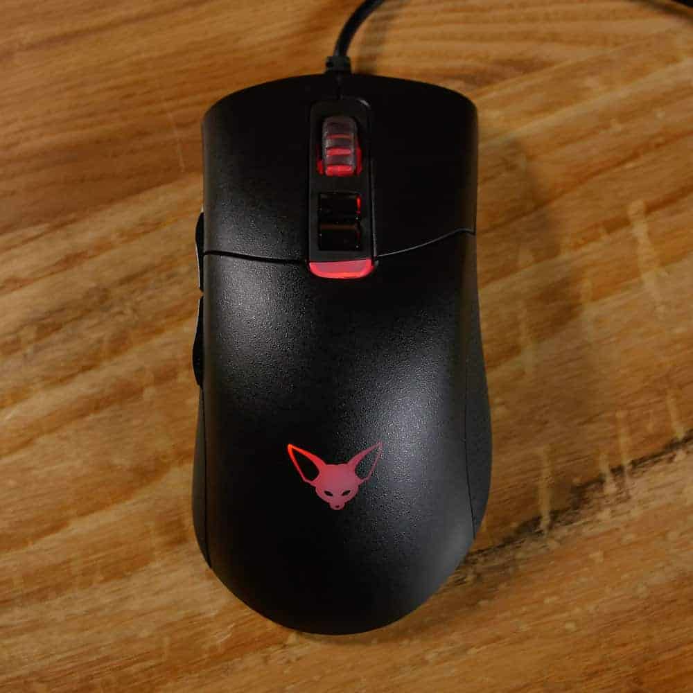 Fenek Standard Issue Mouse | 3310 Infrared Sensor - Matte Black