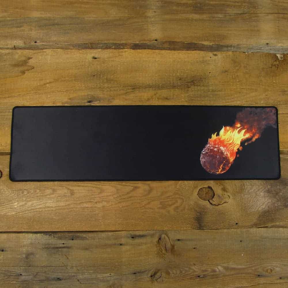 Full Color Burning Earth Mousepad or Desk Mat