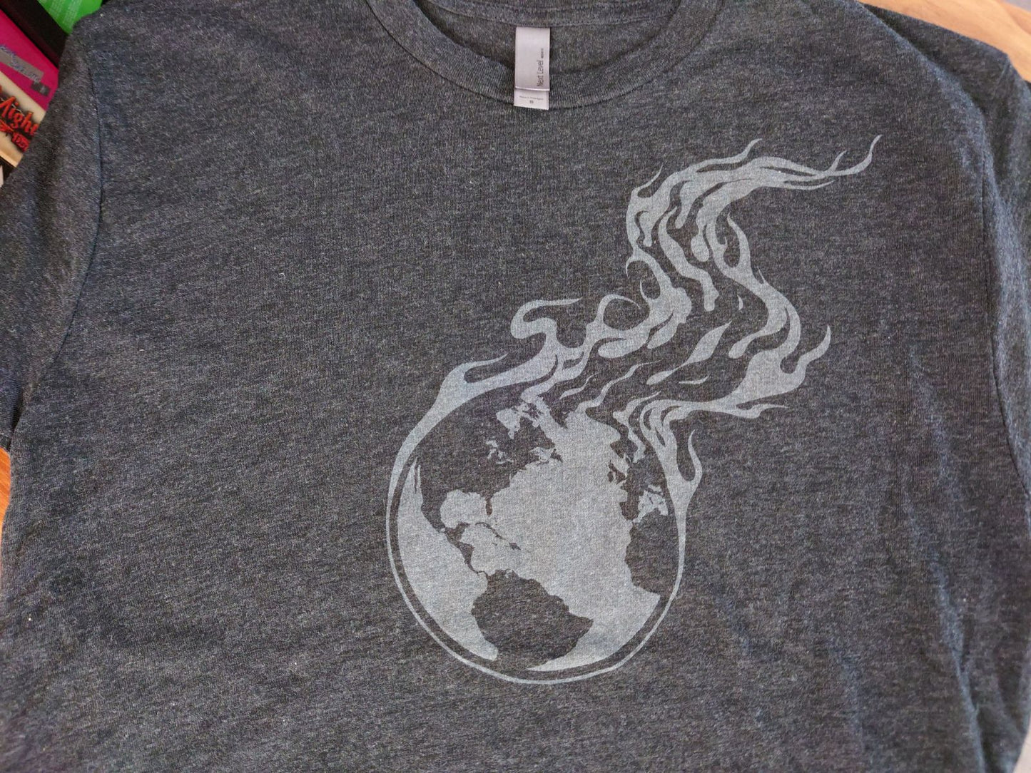 Burning Earth Logo T-Shirt