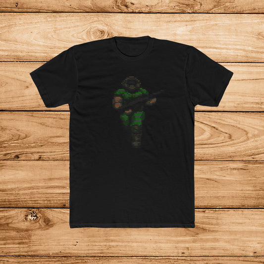 Space Marine ASCII Art T-Shirt (POD)