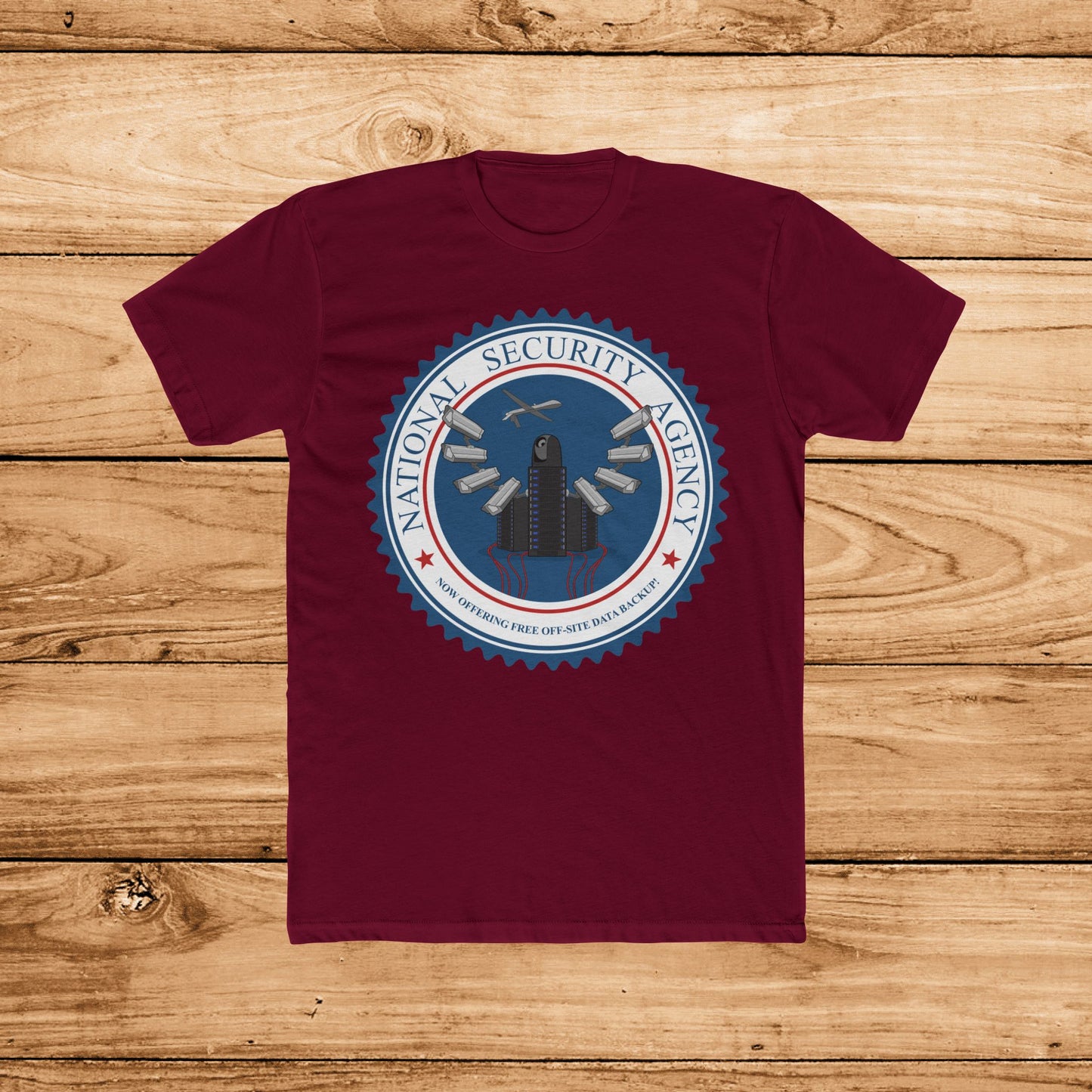 NSA Offering Free Off-Site Data Backup T-Shirt