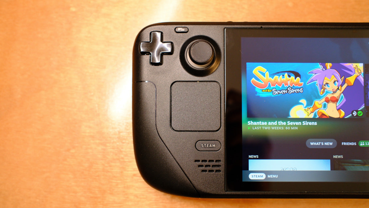 Steam Deck LCD - 512GB, Clear Back Cover, Dock, Case
