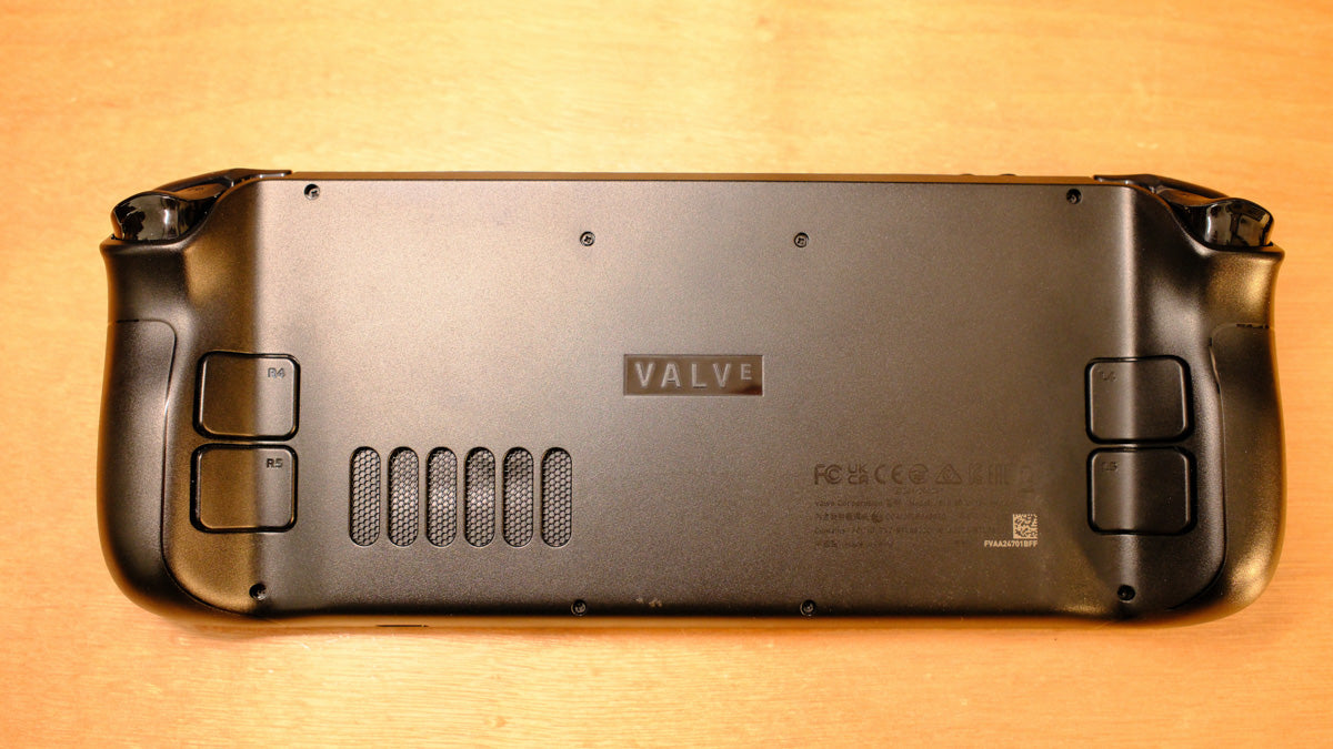 Steam Deck LCD - 512GB, Clear Back Cover, Dock, Case