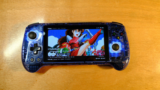Modded Anbernic RG556 Android Emulation Console - Blue