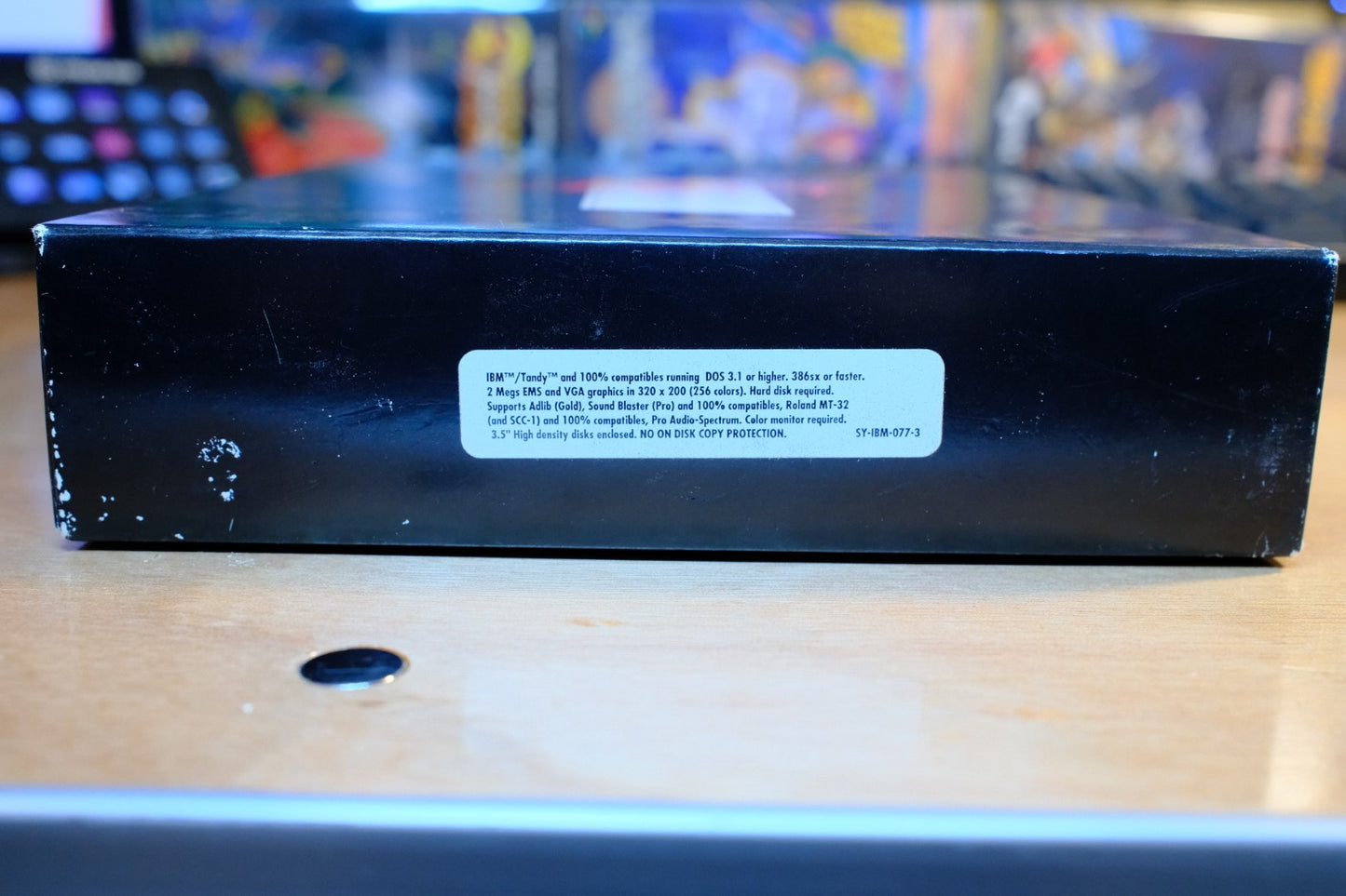 Blackthorne - 1994 Big Box PC Game - CIB (box dammaged slightly)