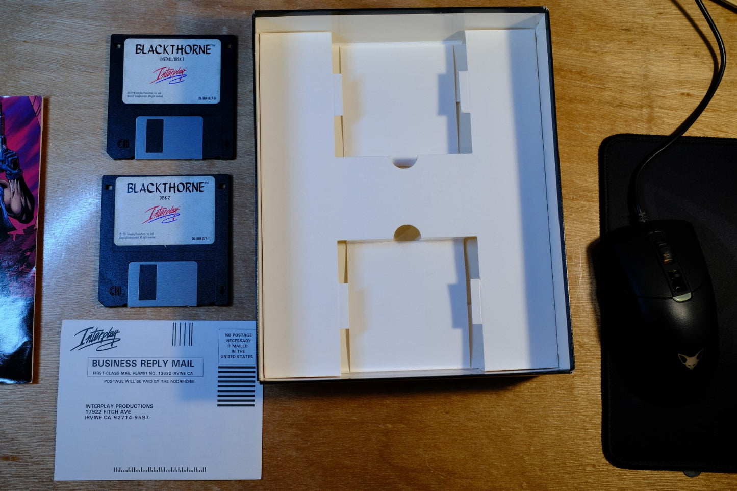 Blackthorne - 1994 Big Box PC Game - CIB (box dammaged slightly)