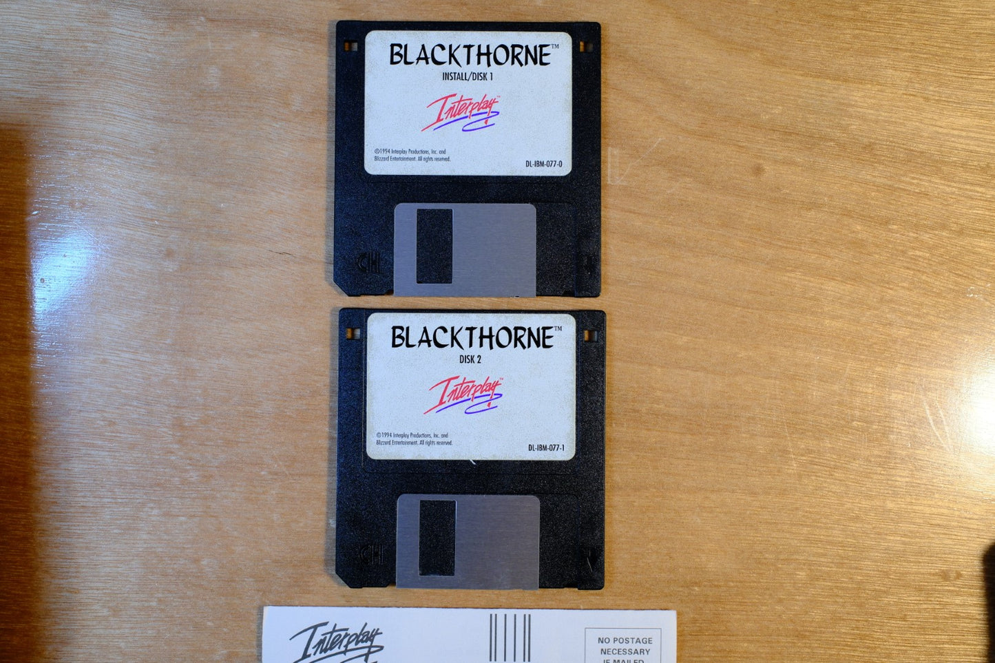 Blackthorne - 1994 Big Box PC Game - CIB (box dammaged slightly)