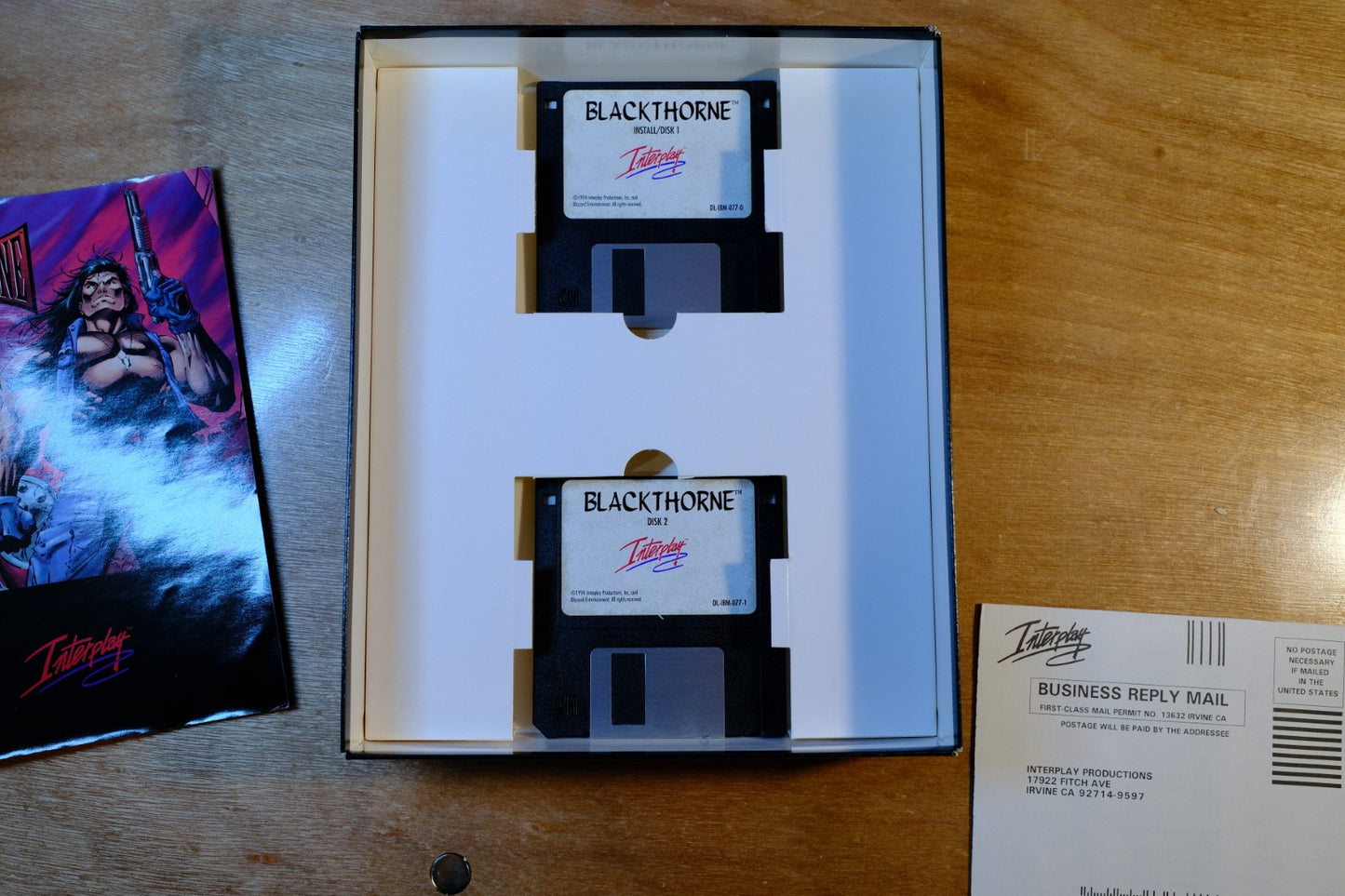 Blackthorne - 1994 Big Box PC Game - CIB (box dammaged slightly)