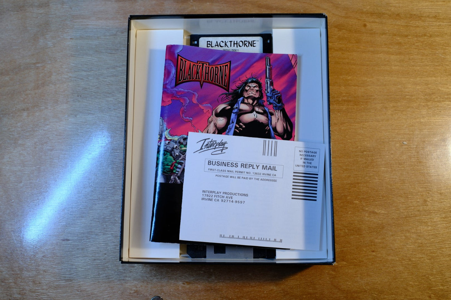 Blackthorne - 1994 Big Box PC Game - CIB (box dammaged slightly)