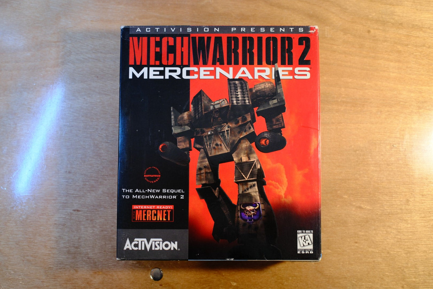 MechWarrior 2: Mercenaries Big Box PC, 1996 CIB | Box Damaged