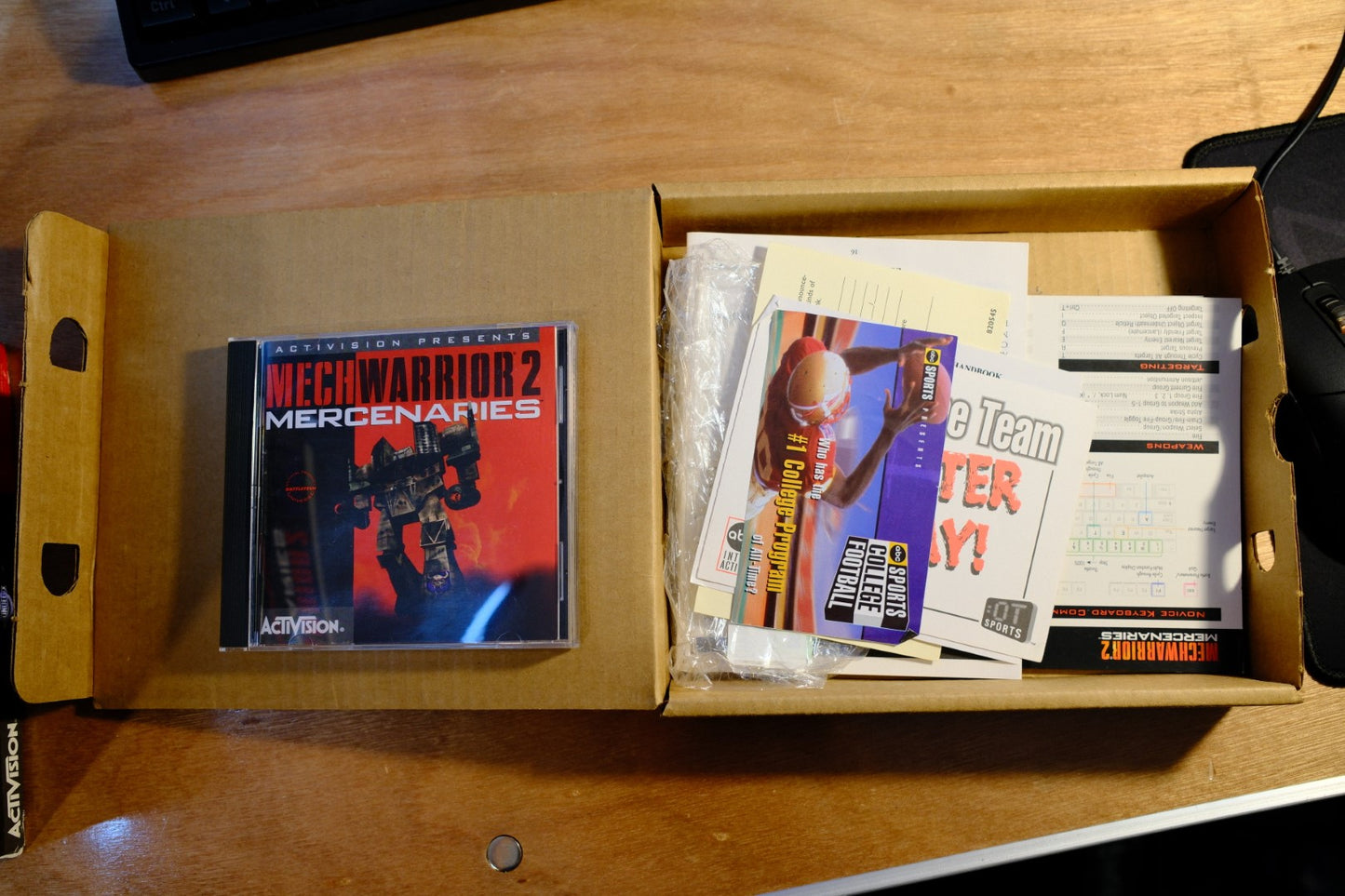 MechWarrior 2: Mercenaries Big Box PC, 1996 CIB | Box Damaged