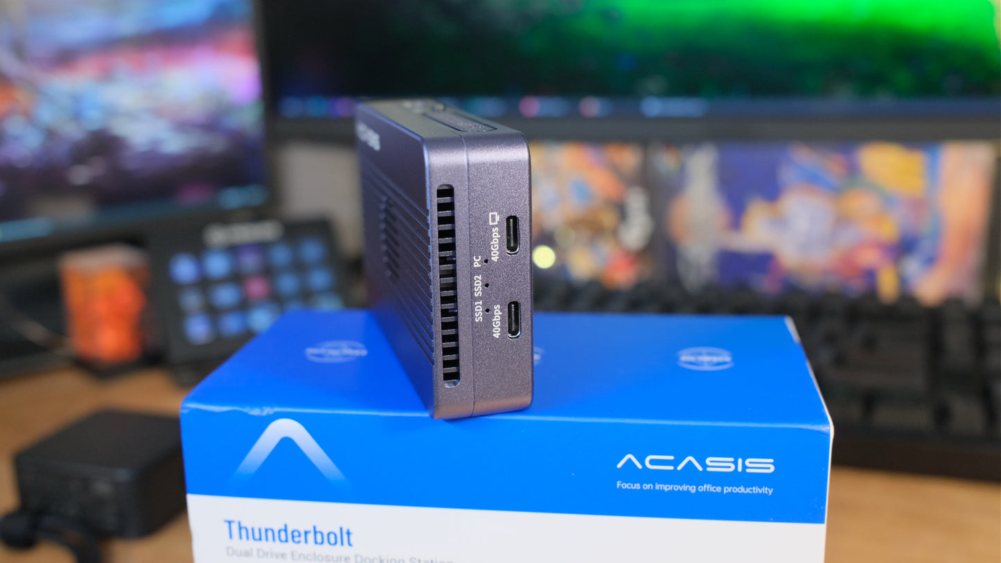 Acasis Dual M.2 USB4/TB Hub