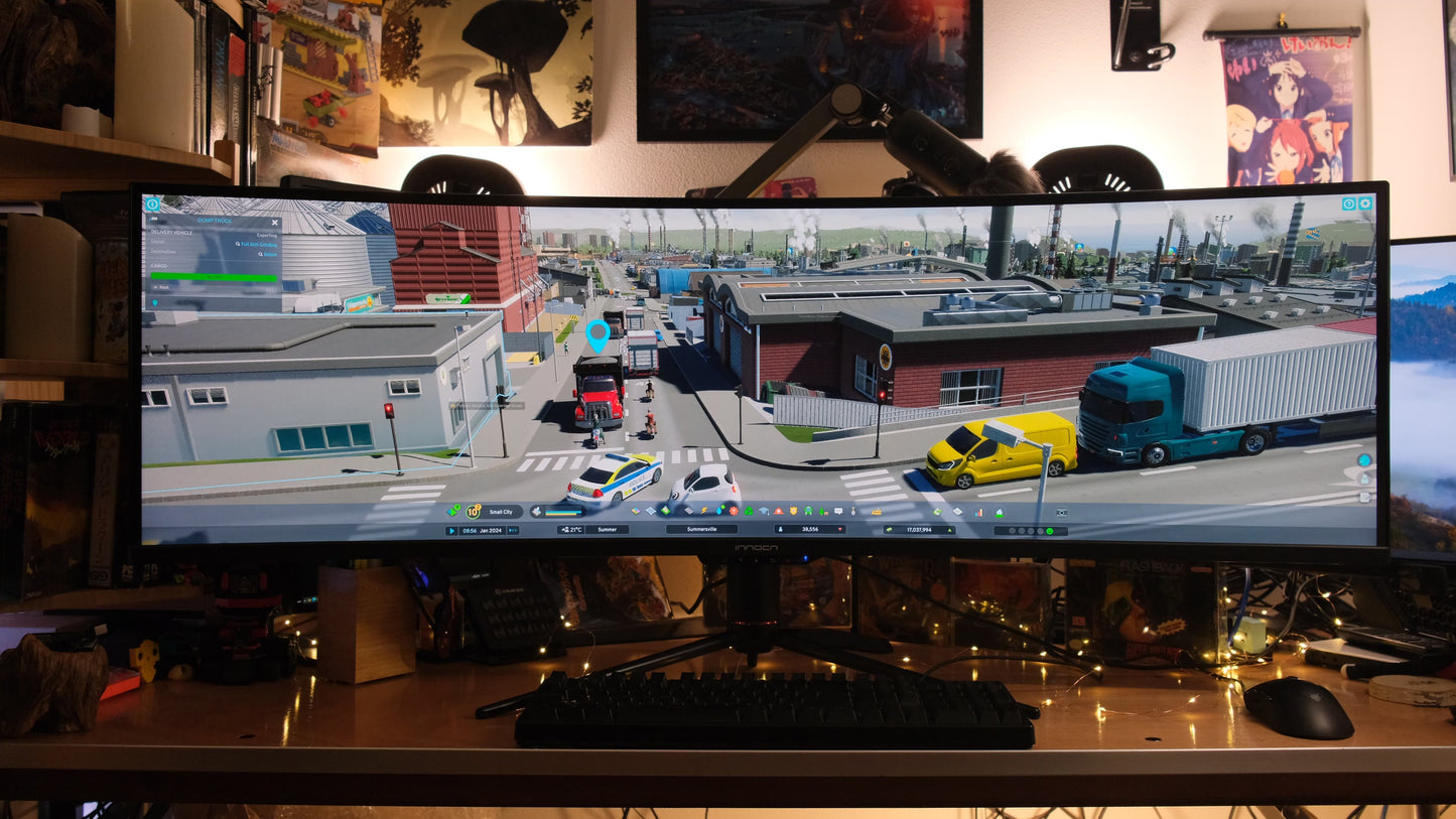 32:9 Super-Ultrawide Gaming Monitor | 49" 5120x1440