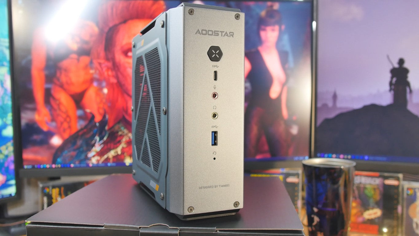 Desktop GPU Mini PC: Ryzen 7, Radeon RX 6600LE - AOOSTAR GODZ