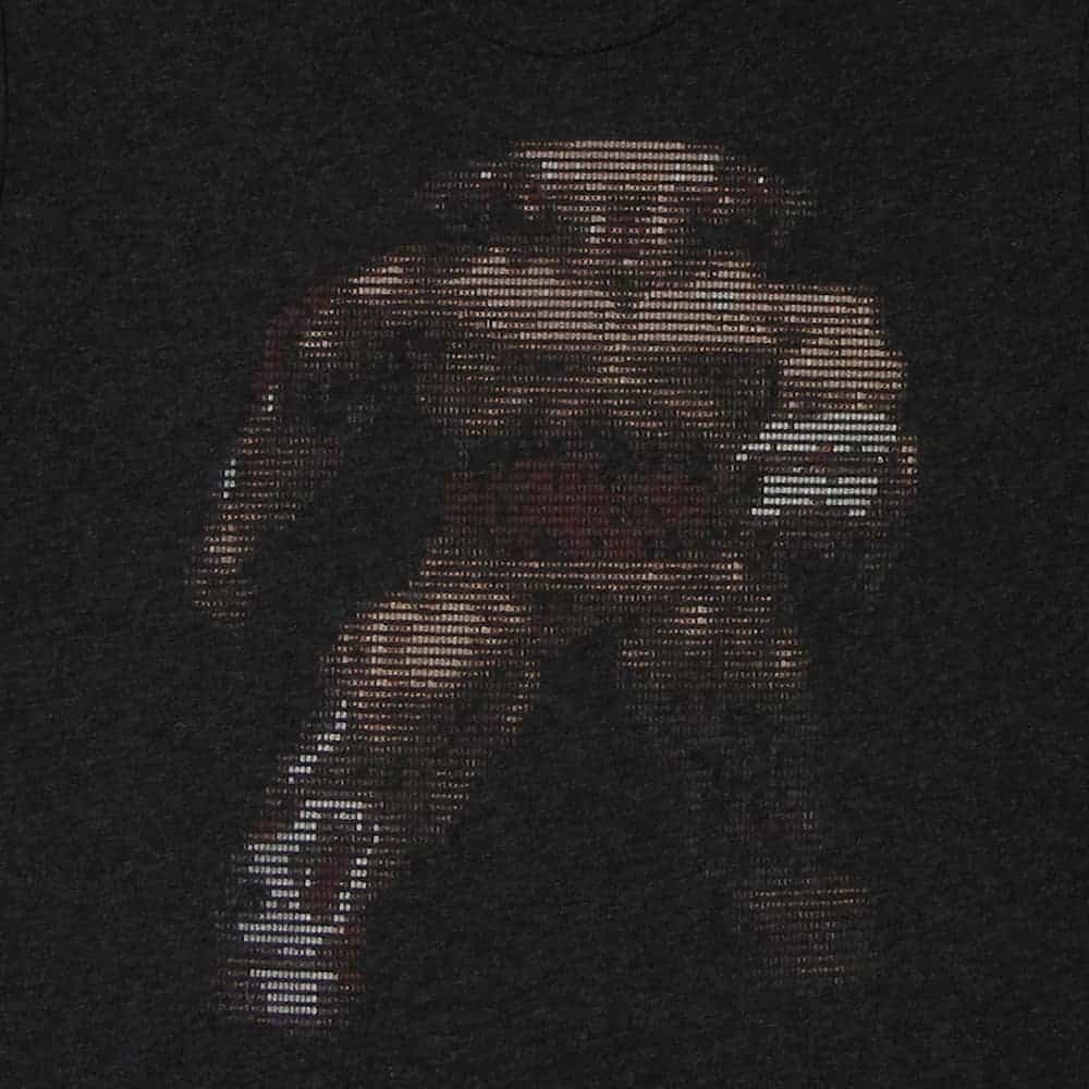 Demon Daemon - Doom Cyberdemon Homage ASCII Art T-Shirt