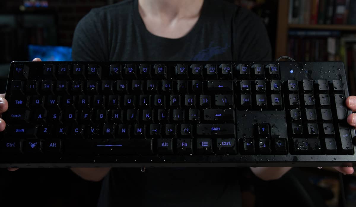 Mother Membrane | Water-Resistant, 7 Color LED, Gaming Keyboard