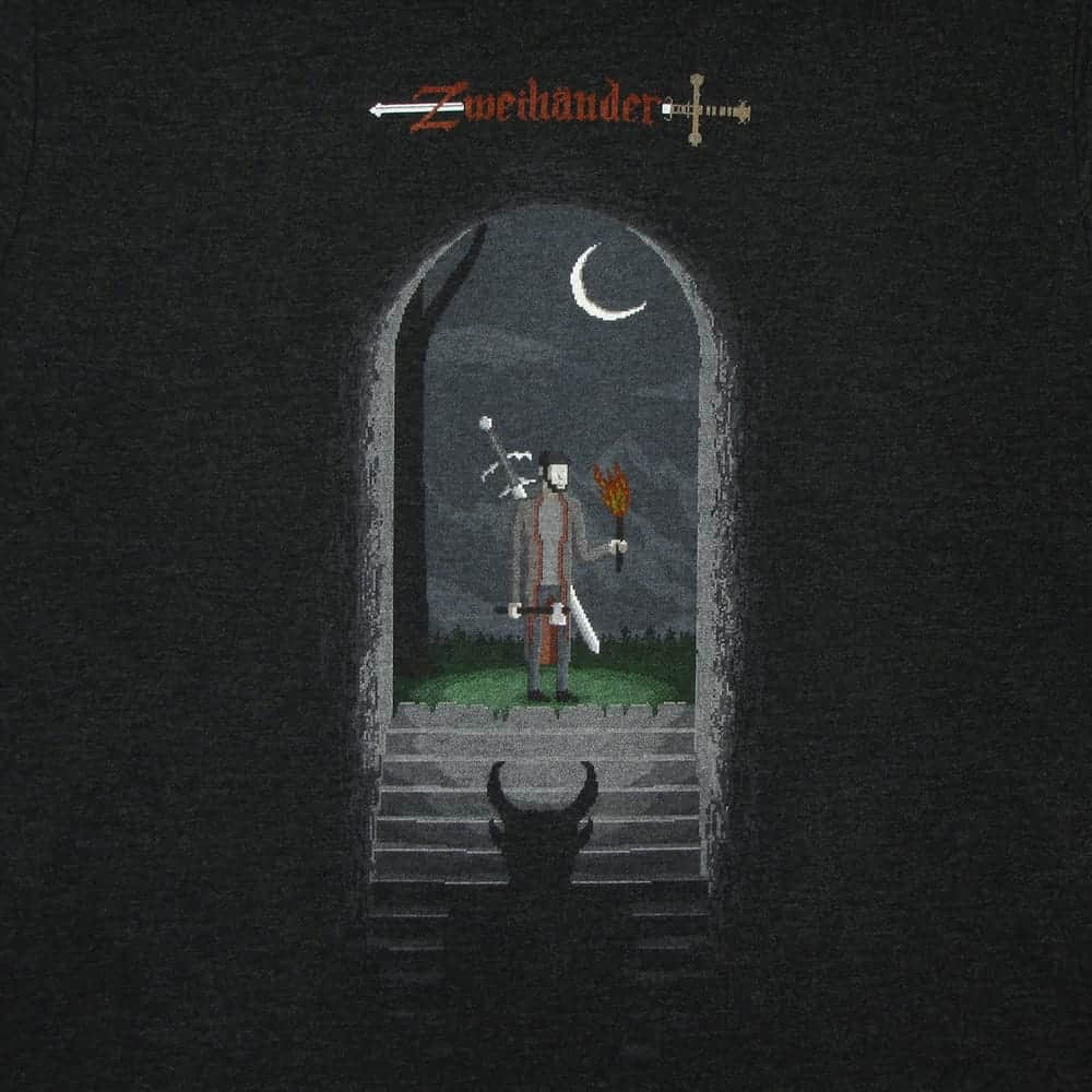 Zweihander Pixel Art T-Shirt